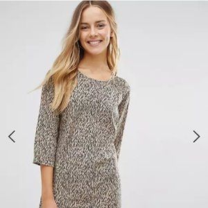 Vero Moda Leopard Shift Dress